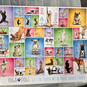 Yoga Dogs 1000 piece puzzle